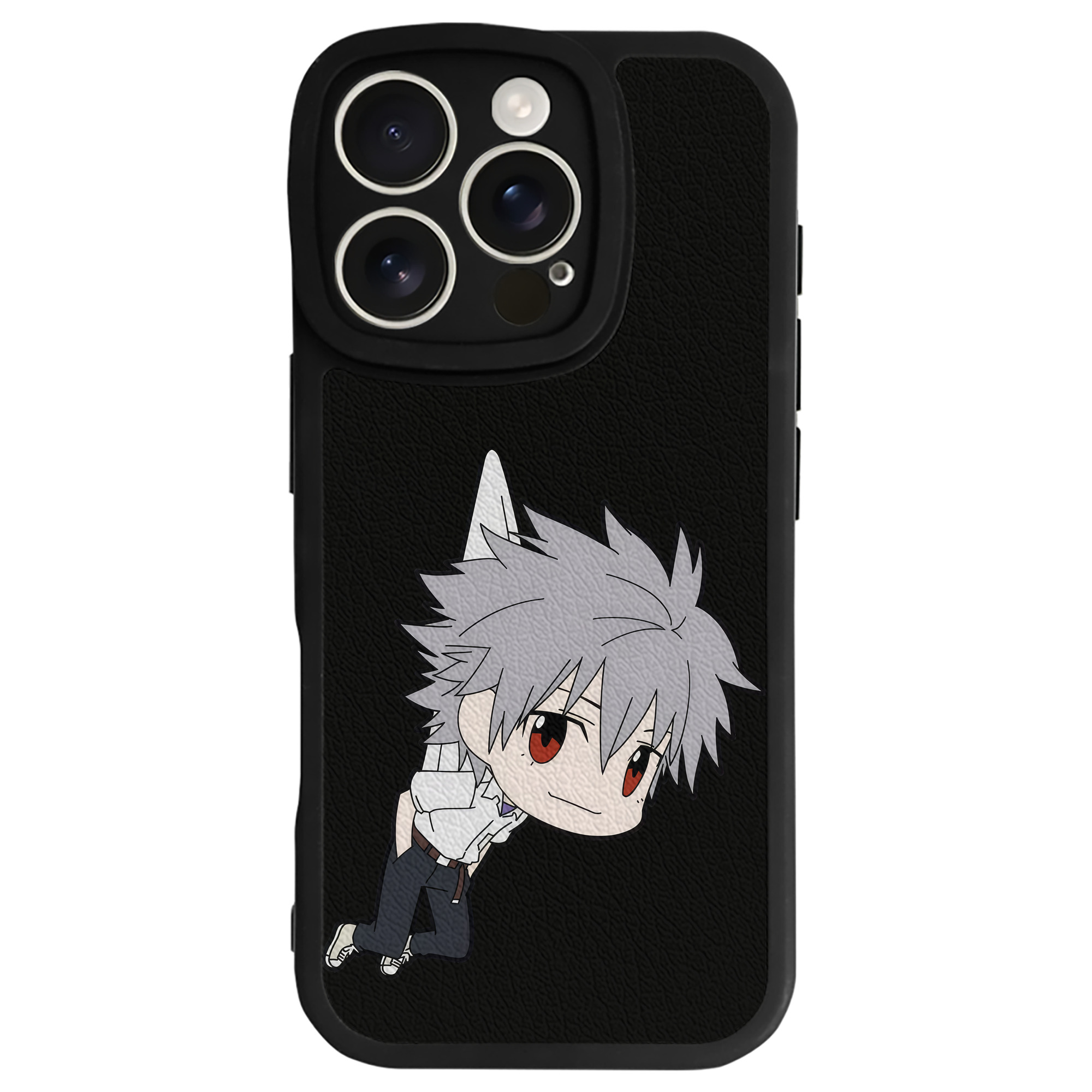 （画像用） EVA 新世紀エヴァンゲリオン 【iPhone 16シリーズ対応】シリコンスマホケース（レザー調） 材質：シリコン
